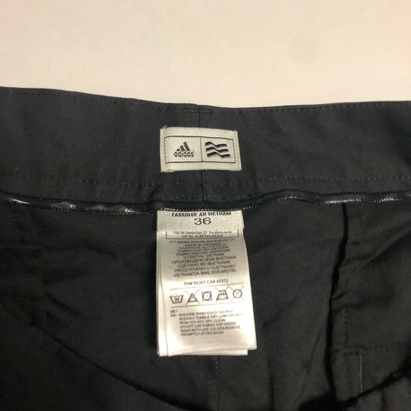 Adidas mens shorts golf black size 36 - Picture 3 of 14
